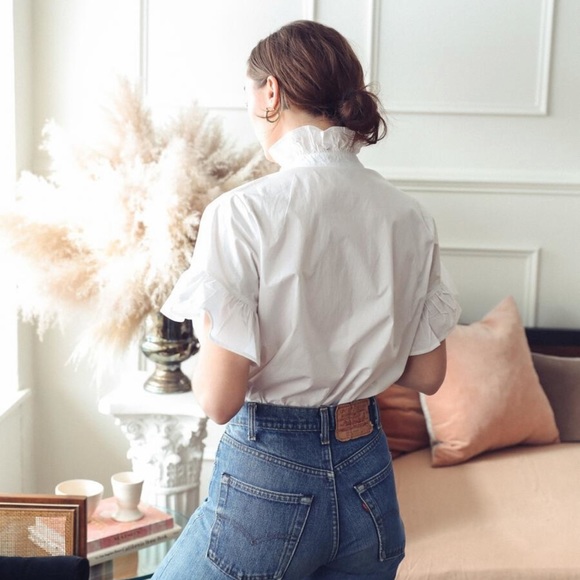 Mille Vanessa Blouse in Ivory Cream - Picture 8 of 9